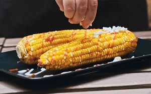 baked corn in bbq