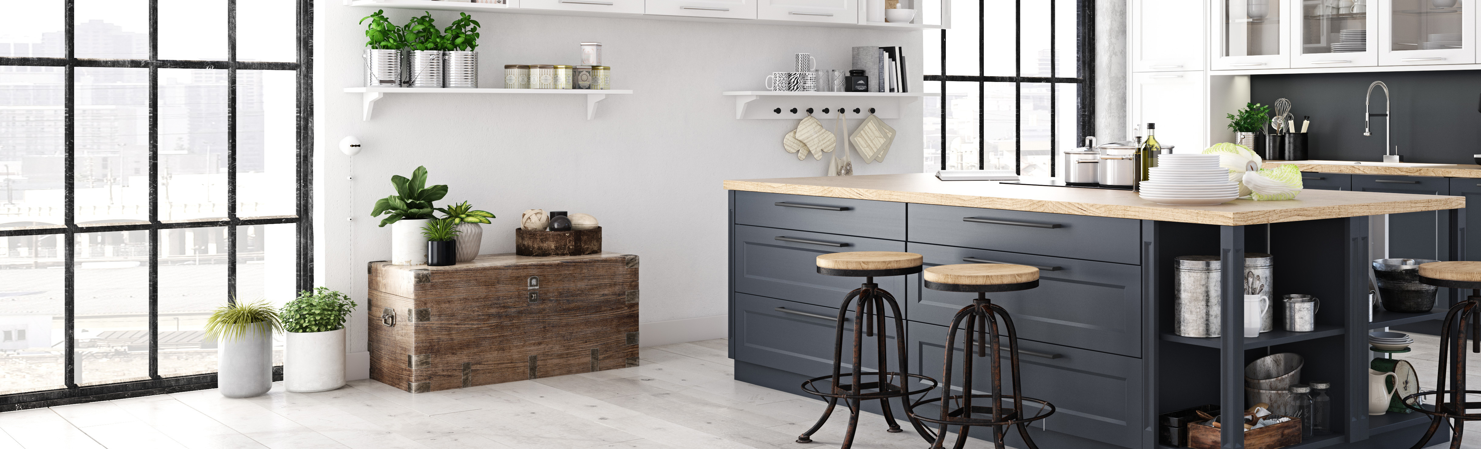 Nordic Style Kitchen Fine Order And Simplicity Balance