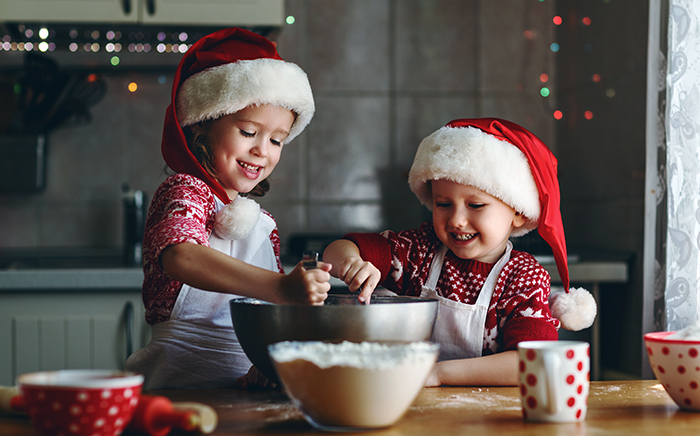 menú navidad niños