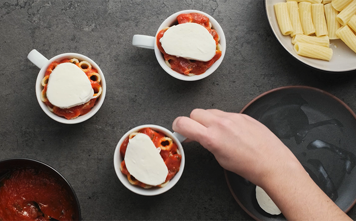 receta macarrones tomate