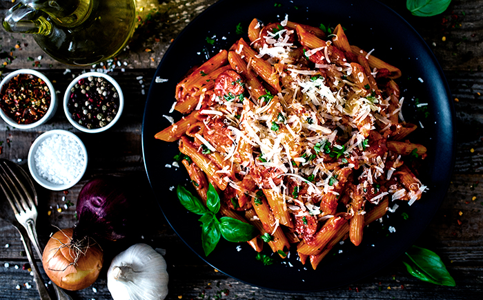 macarrones con chorizo