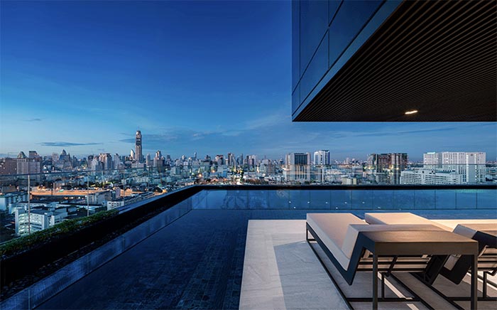 Edificio The Monument Sanampao en Bangkok, Tailandia, donde Teka ha colaborado con parte de su equipamiento