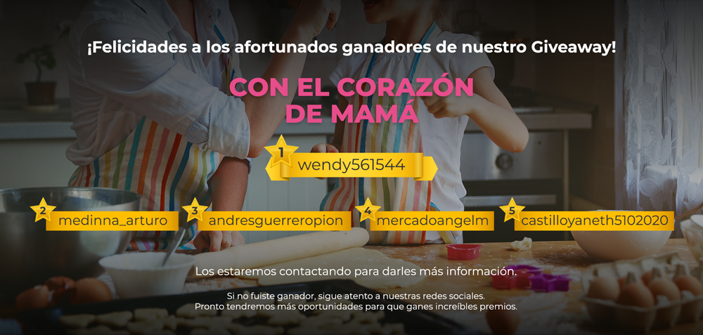 Ganadores mobile
