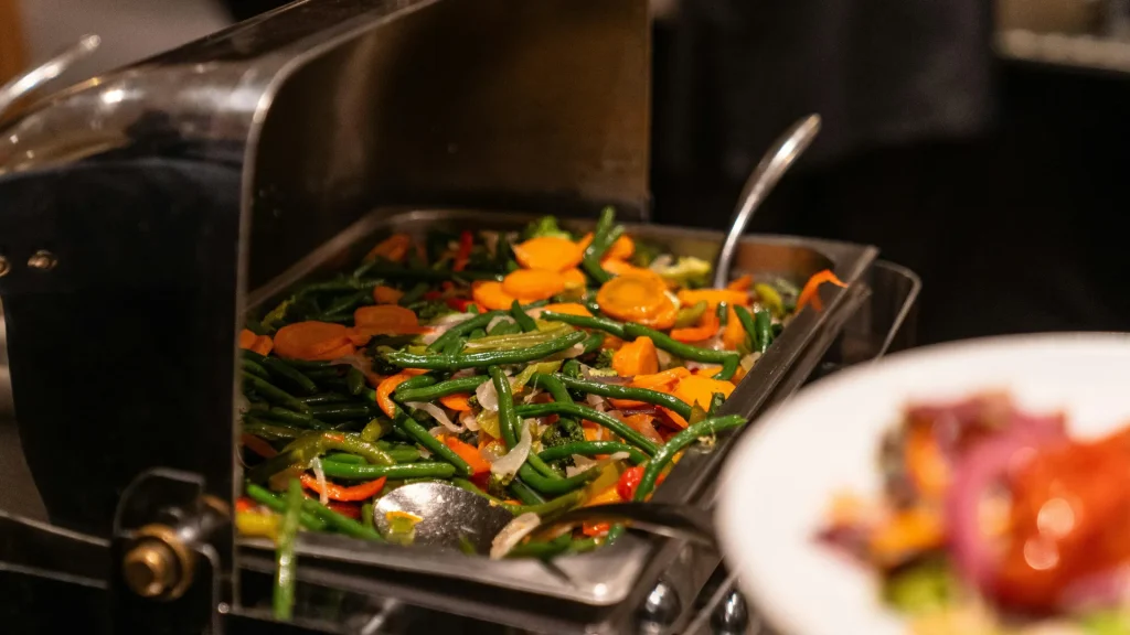 Receta de verdura al vapor en horno Teka