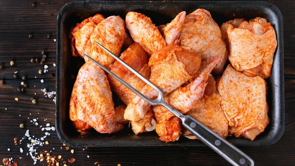 Ingredientes para marinar pollo para asar