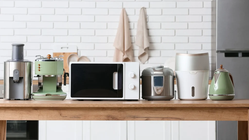 tipos de electrodomesticos