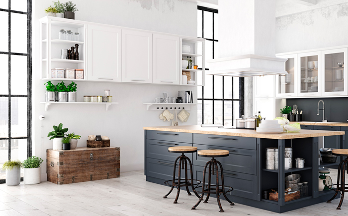 Nordic Style Kitchen Fine Order And Simplicity Balance