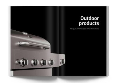 Outdoor products catalogue