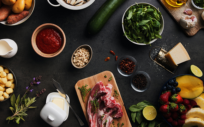 Batch Cooking ingredients