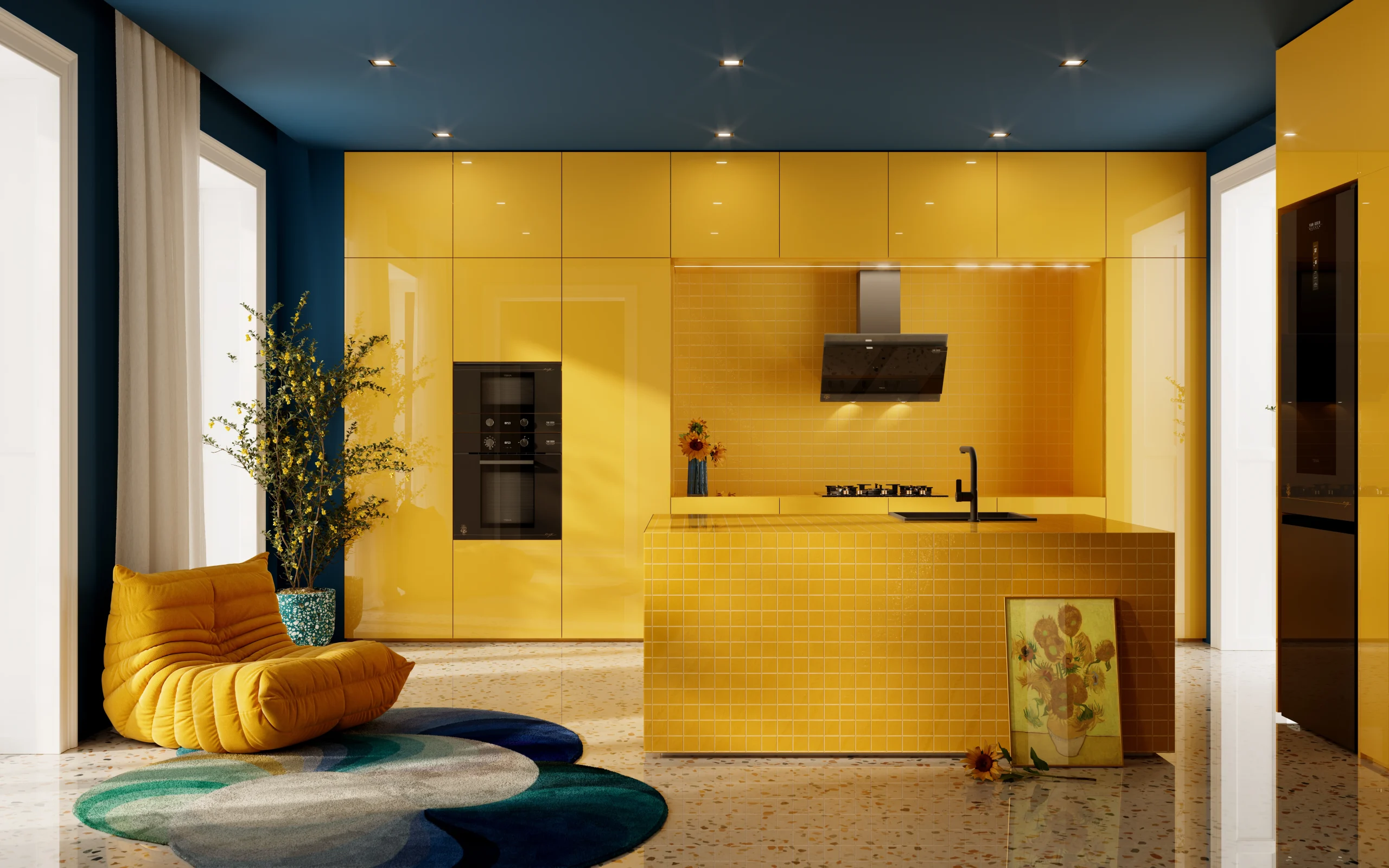 Van Gogh Modern Yellow