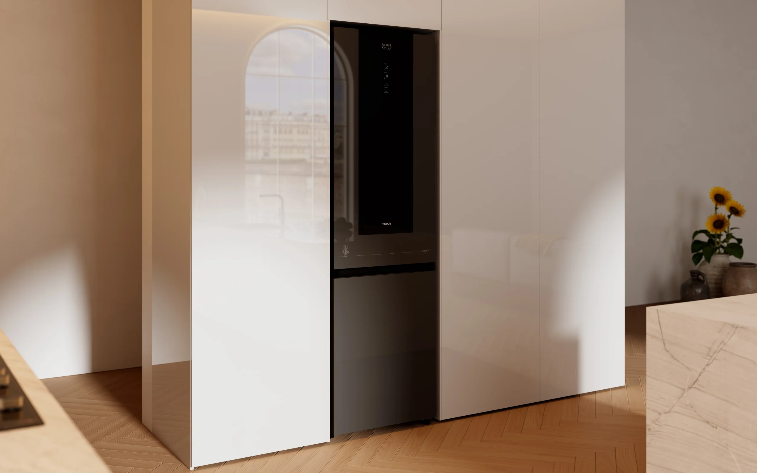 Van Gogh White con Frigorífico