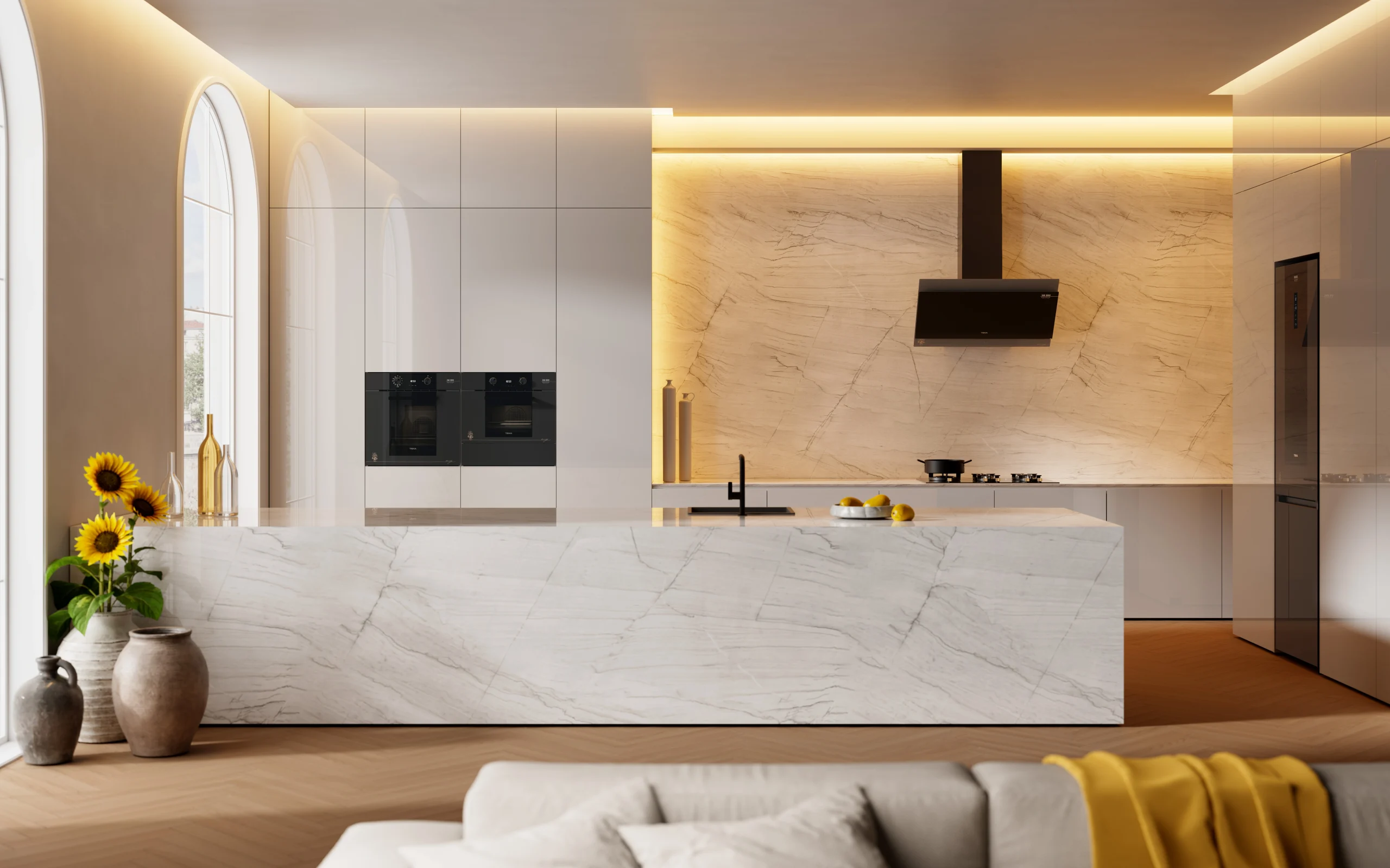 teka van gogh museum edition white kitchen