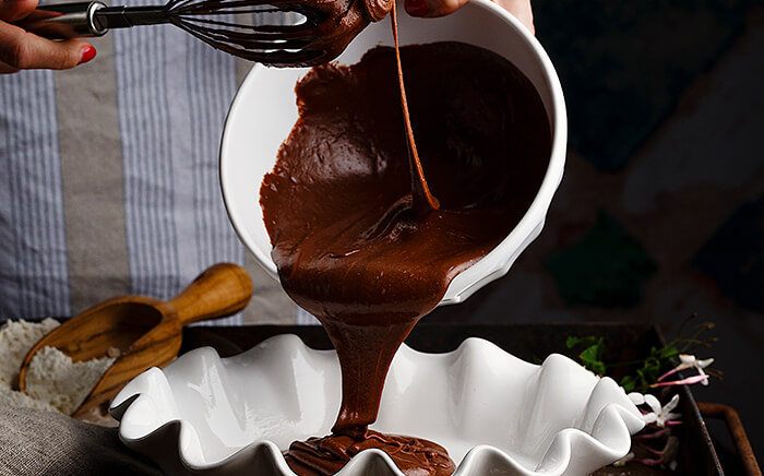 ciemna czekolada z miodem