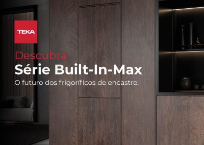Folheto Frigoríficos Built-in Max