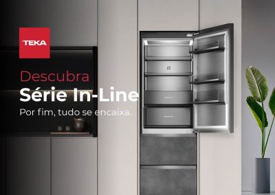 Folheto Frigoríficos Série In Line