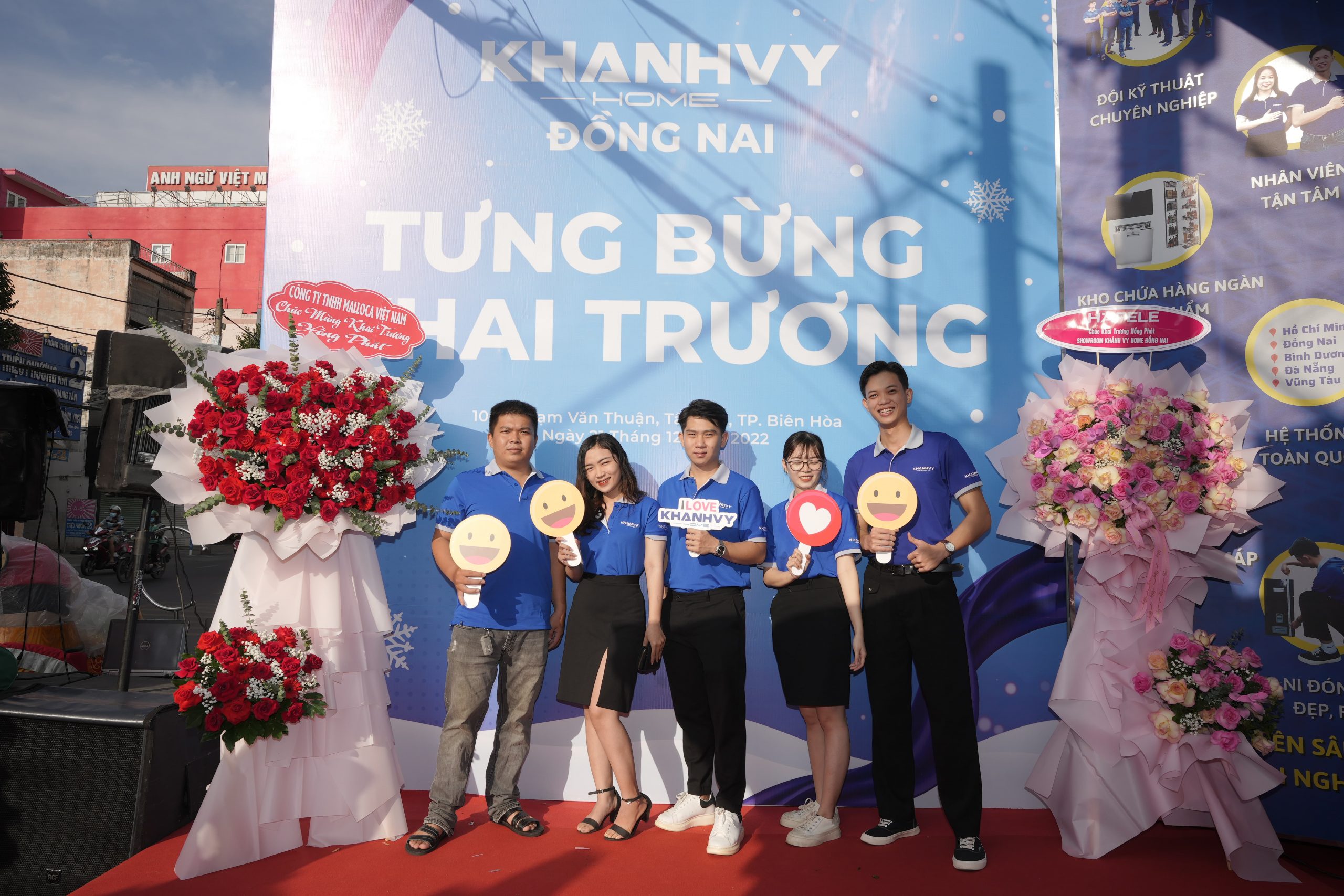 Sự kiện khai trương showroom Khánh Vy Home tại Đồng Nai vừa qua